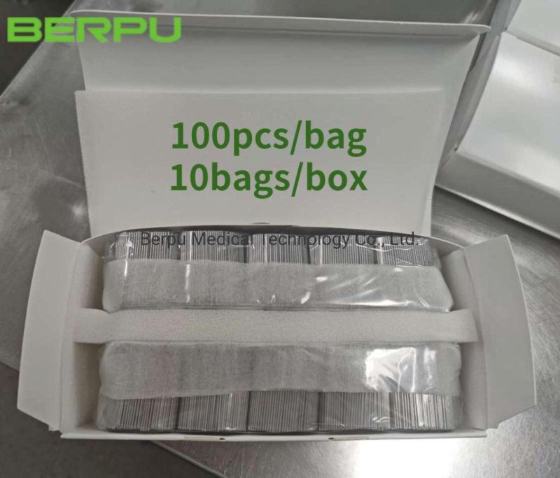 Berpu Medical Disposable Stainless Steel Needle Tube Cannula with Regular Wall/ Thin Wall/ Extra Thin Wall Long Bevel/ Short Bevel 11g-33G CE ISO FDA