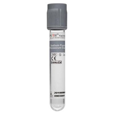 Vacuum Blood Collection Tube (Sodium Fluoride Tube) (Glucose Tube)