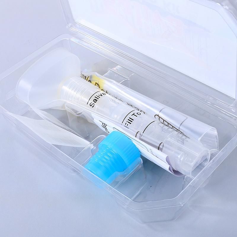 CE/ISO Certified Disposable Integrated Saliva Collection Kit Saliva Collector for Virus DNA/Rna Test