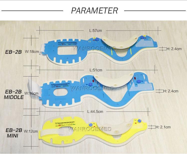 Eb-2b Medical Equipment Adjustable First Aid Neck Cervical Collar for Fixed Protection