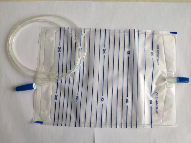 Urine Drainage Bag Disposable PVC Urine Bag