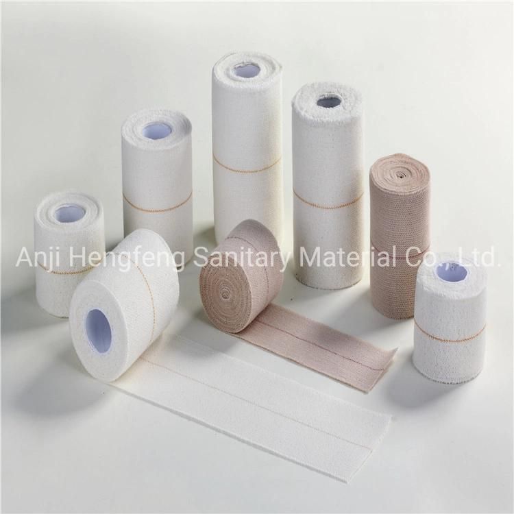 Strong Adhesive Bandage Eab 100% Cotton Elastic Wrap Bandage