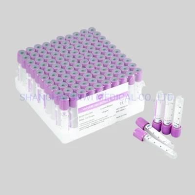 EDTA Add K2/K3 Blood Collection Tube Purple Hat