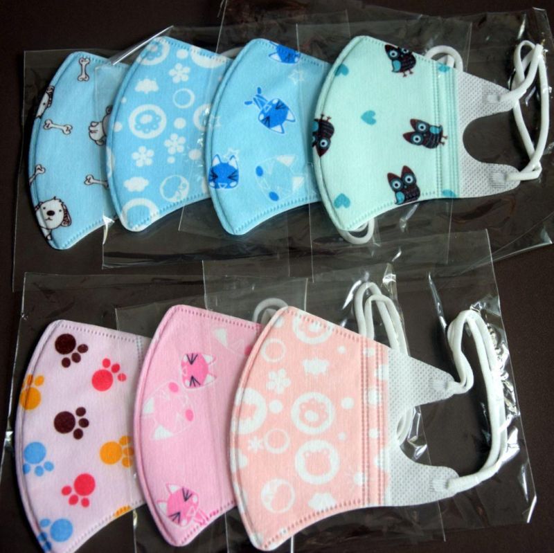 2020 New Factory Supply Kids Funny Carton Mask Face Mask