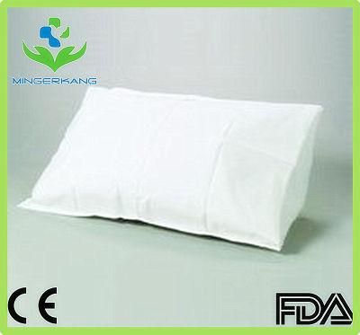 Disposable White PP Nonwoven Pillow Cover and Bed Cover for Hotel