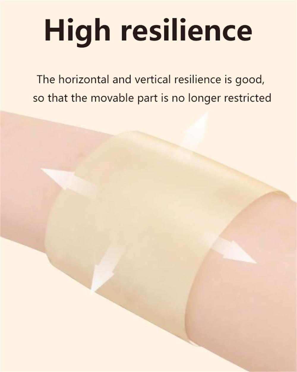 Adhesive Skin Color Transparent Hydrocolloid Wound Dressing Raw Material Roll for Wound Care