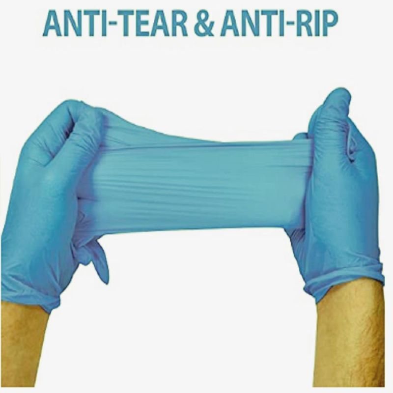 Wholesale Medical Disposable Free Powder Nitrile Latex Gloves