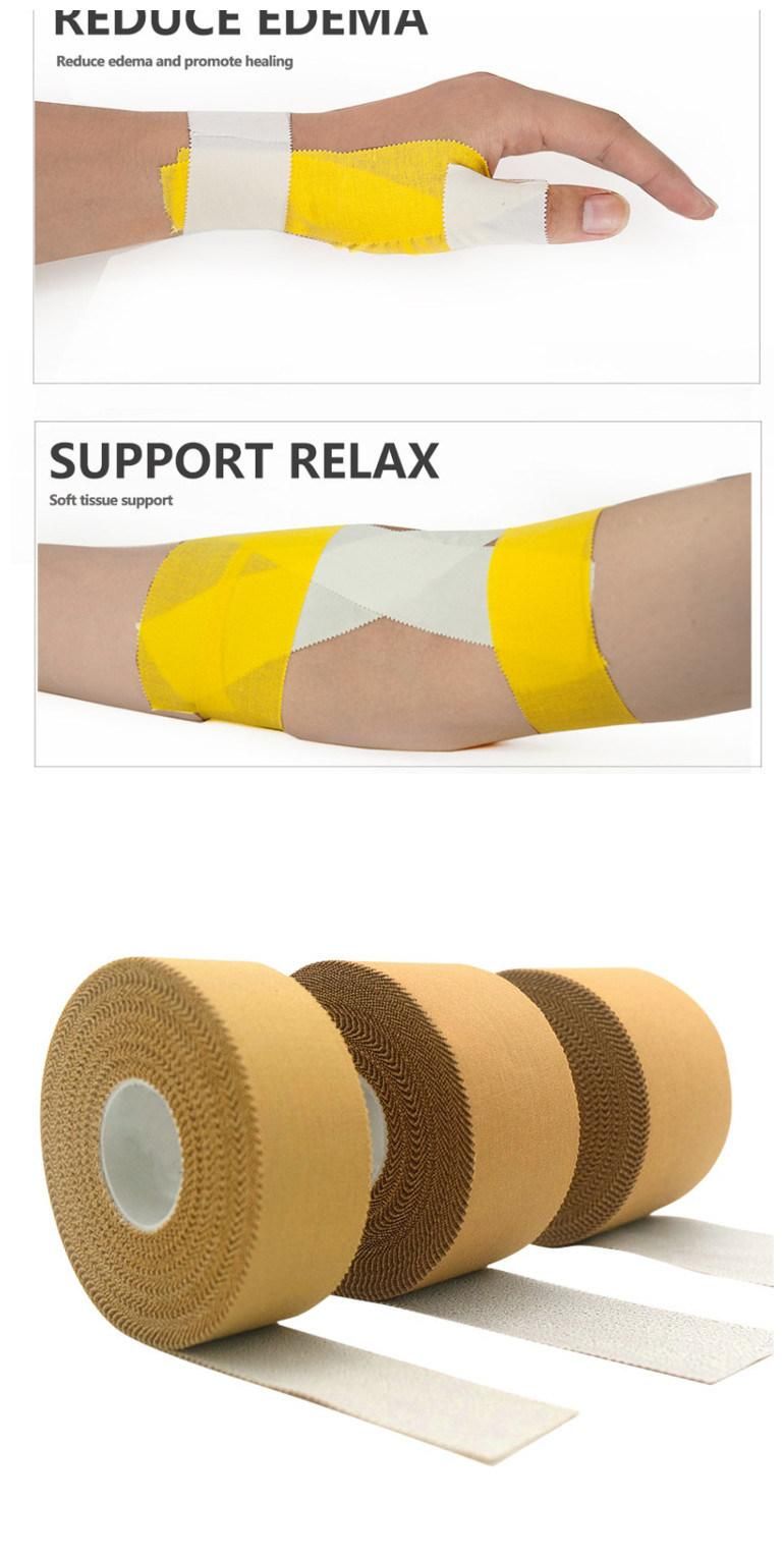 Manufacturer 100% Cotton White Sports Tape/Athletic Tape