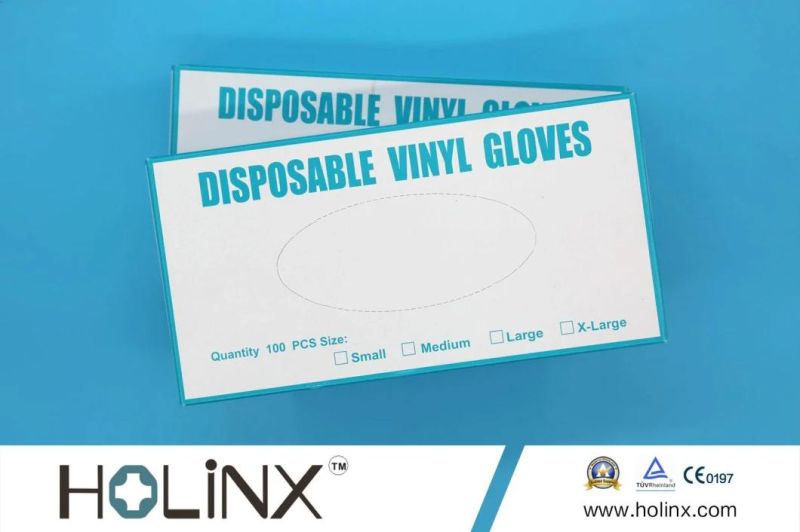 Disposable Powder Free Vinyl Gloves/Medical Disposable/Working Glove