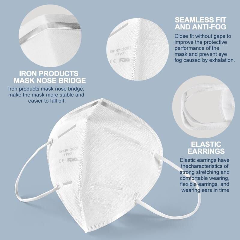 Standards Non-Woven Fabric Protection Anti-Virus Adult Disposable Face Mask