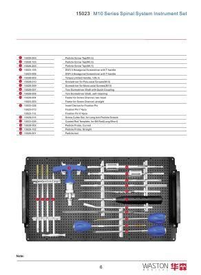 M10 Series Spinal System Instrument Set_1