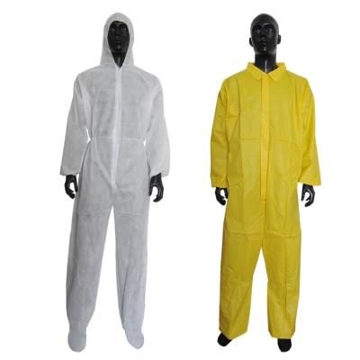 Industrial Used Disposable Nonwoven Coverall Working Coverall