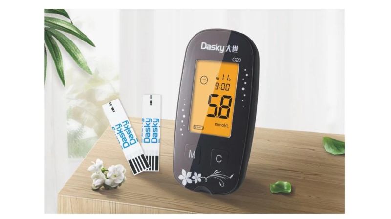 High Quality LCD Digital Display Sugar Monitor Sugar Home Hospital Blood Glucometer