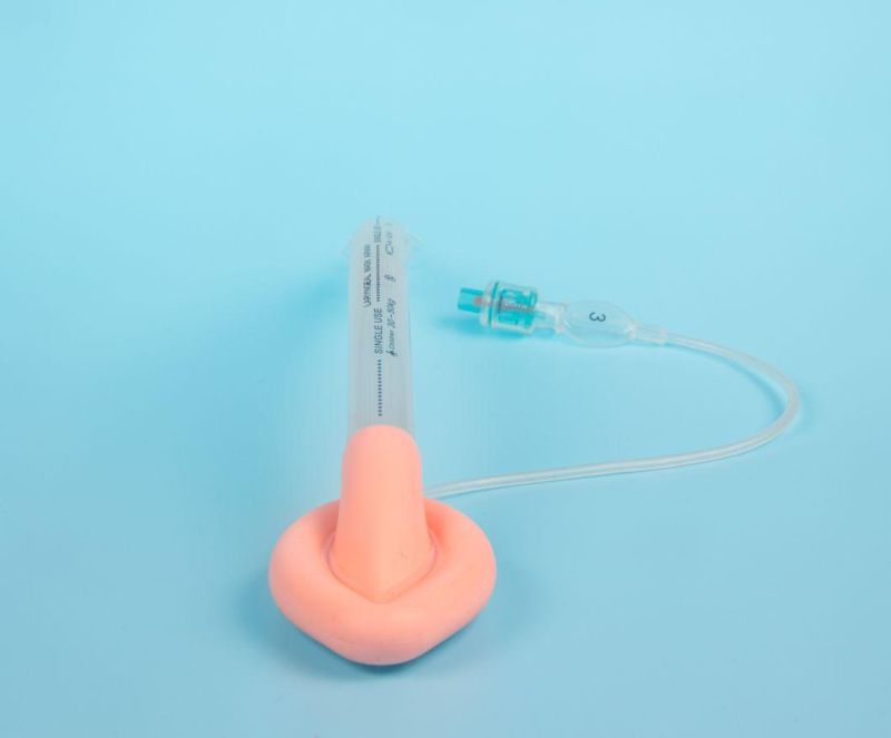 Reinforced Laryngeal Mask Device Silicone/PVC Laryngeal Mask