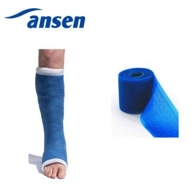 Water Activated Resin Waterproof Orthopedic Fiber Cast Elbow Bandage