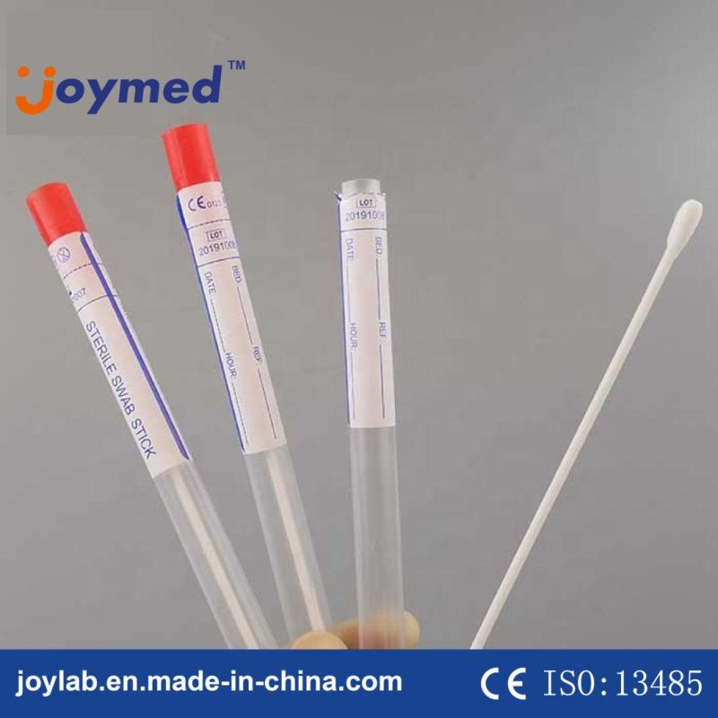 Swab Stick Transport Medium Swab Sample Specimen Collection Swab Ce