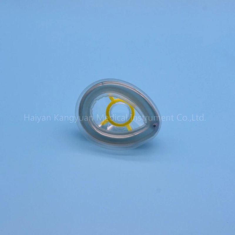 Air Cushion China Factory PVC Disposable Anesthesia Mask