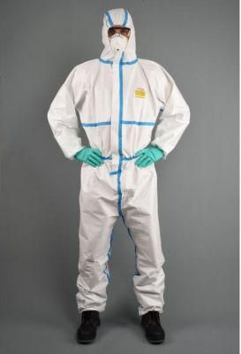 PPE Safety Manufactured China Konzer Hospital Uniforms Medical Isolation Gown