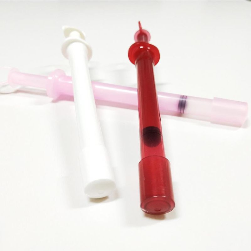 Disposable Powder Drug Delivery Tube Plastic Vaginal Applicator