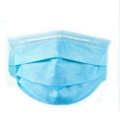 Non-Woven 3ply Disposable Face Masks Type Iir Medical Face Mask for PPE