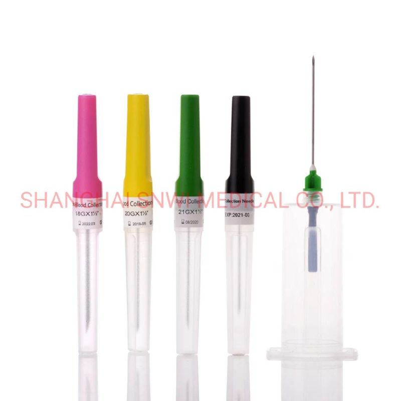 CE&ISO Certificate Disposable Medical Sterile Pen-Type Blood Collection Needle