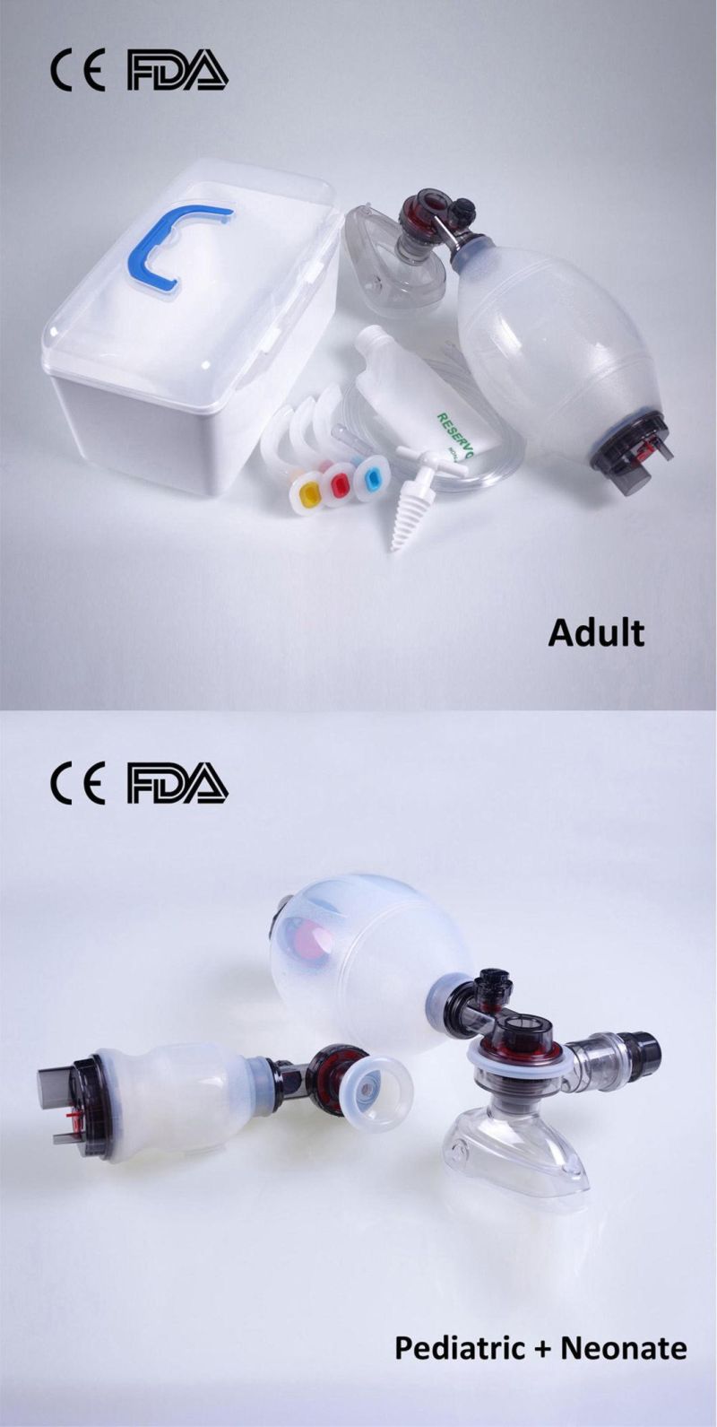 PVC Anesthesia Mask Disposable Medical PVC Anesthesia Mask Factory Adult M, Size 4# with CE FDA