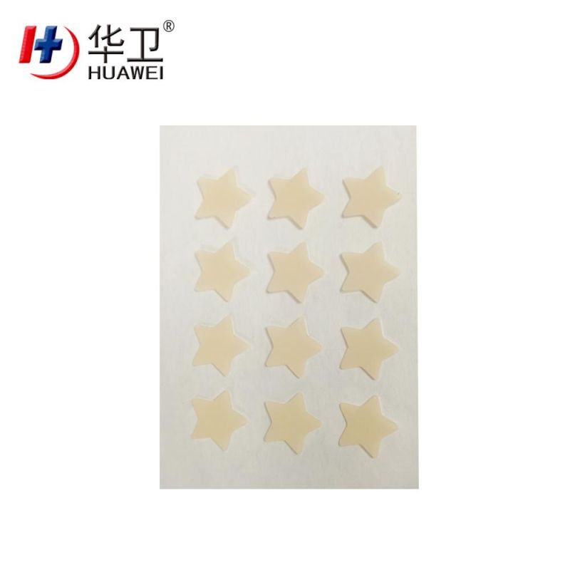 Hydro Colloid Acne Patch Star/Heart/Round Shape OEM Factory in China