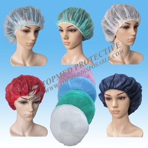 SMS Bouffant Cap, Disposable Nonwoven Spp Bouffant Cap, Surgical Cap