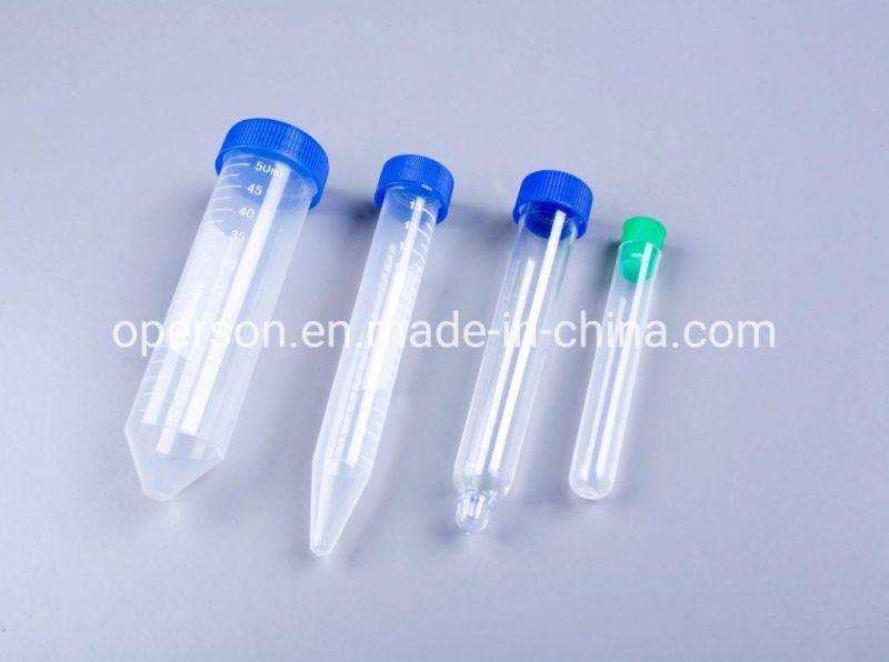 CE Approved Micro Centrifuge Tube Made of PP 0.5ml, 1ml, 5ml, 10ml and 50ml