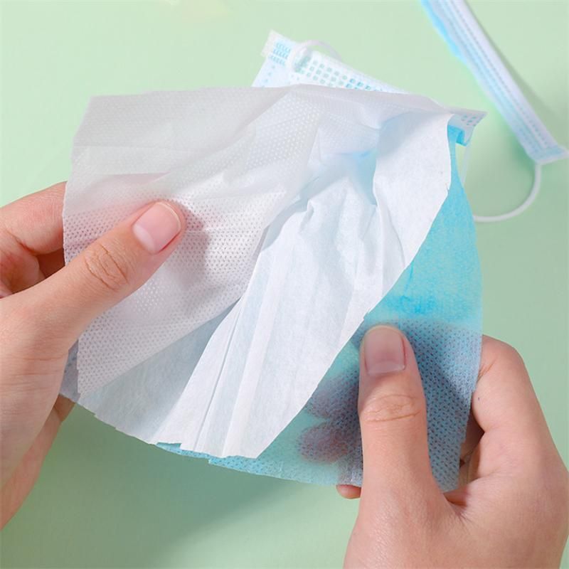 Breathable/Comfortable/Soft Non-Woven 3ply Masks Disposable Protection Facial/Face Mask with Earloop