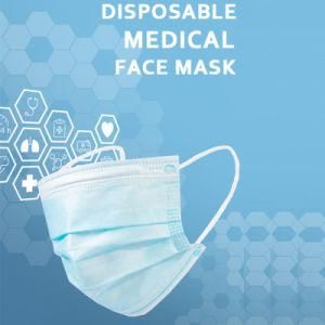Disposable Medical Mask Antibacterial and Dustproof Disposable Protection Stock OEM Manufacture