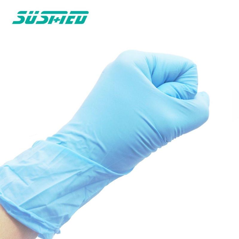 Blue Nitrile Gloves Disposable Powder Free Gloves