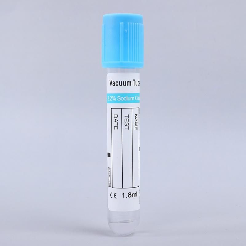 Nice Quality Blue Capillary Vacuum Blood Sample Collection Tubes