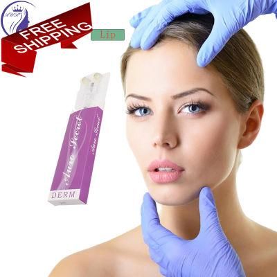 Hyaluronic Acid Filler Ha Dermal for Wrinkles Injection Cross Linked for Nose and Lip