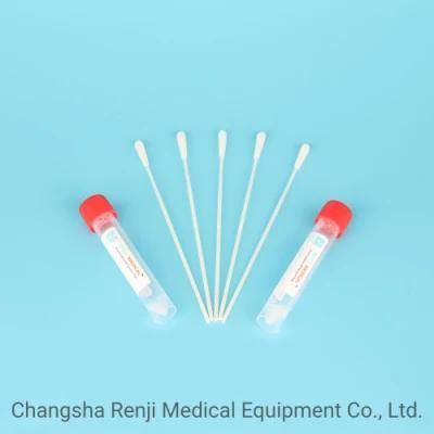 Disposable Virus Sampling Specimen Collection Tube with Swab