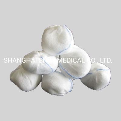 100%Cotton Hospital Surgical Consumables Hemostatic High Absorbent Cotton Gauze Ball