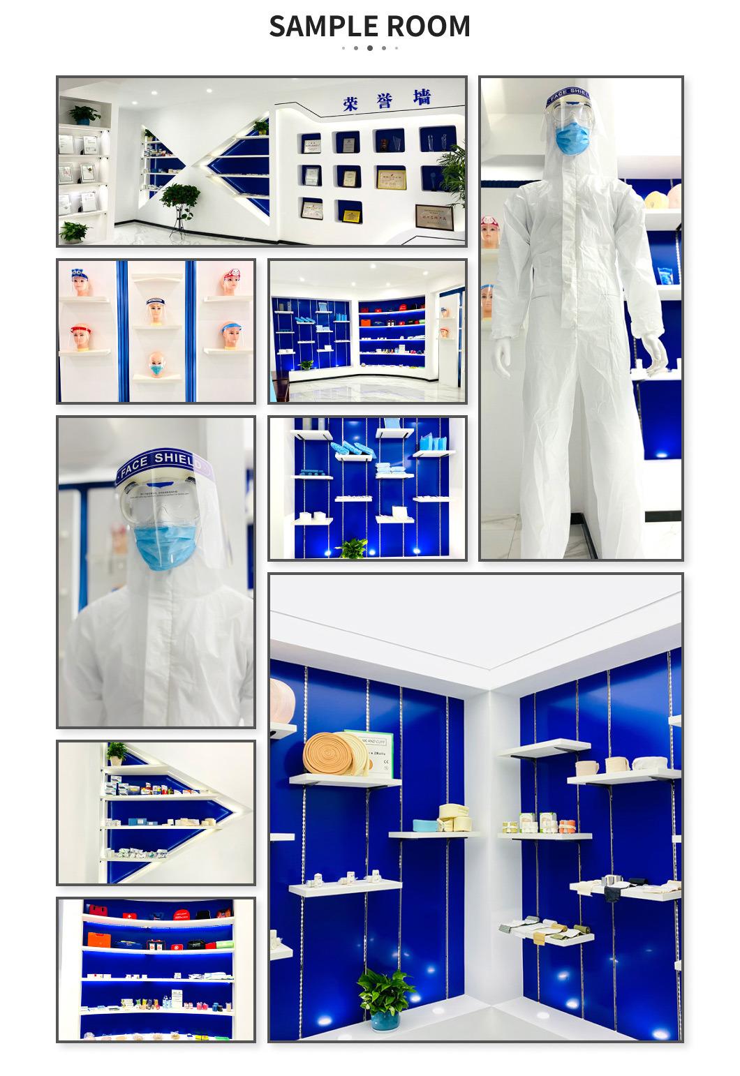 Protective Foldable Hengfeng Cartons 17.5X9.5cm China Disposable Medical Face Mask