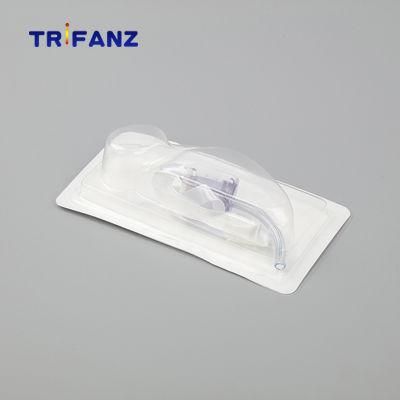 Medical Disposable PVC Tracheostomy Tube Reinforced Tracheostomy Tube Without Cuffed