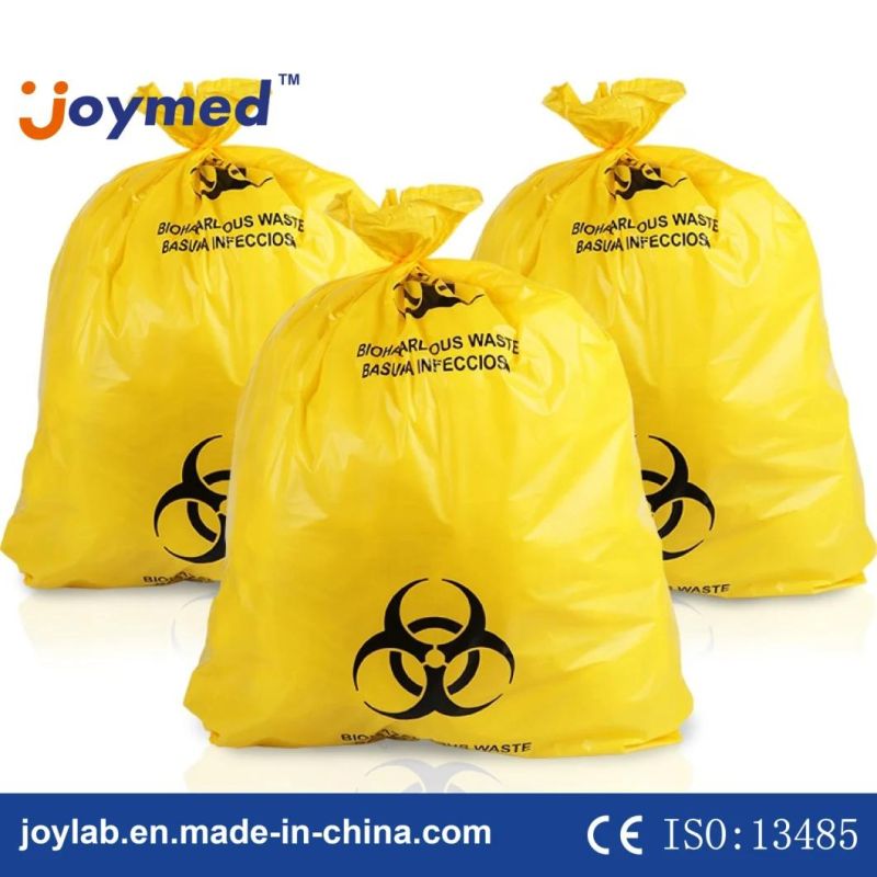 Disposable Biodegradable Biohazard Medical Waste Bag