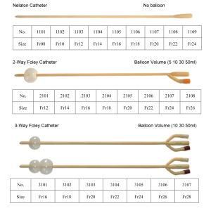 2-Way Latex Foley Catheter Plastic Valve (XT-FL099)