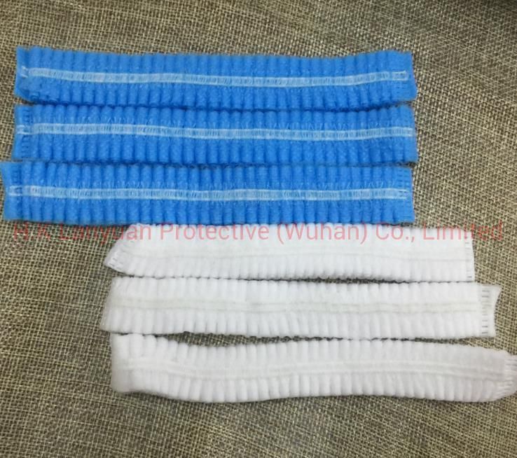 Non Woven Bouffant Nurse Disposable Clip Mob Cap