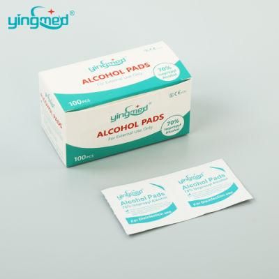 Disposable Medical Alcohol Swab Alcohol Prep Pad Manufacturer