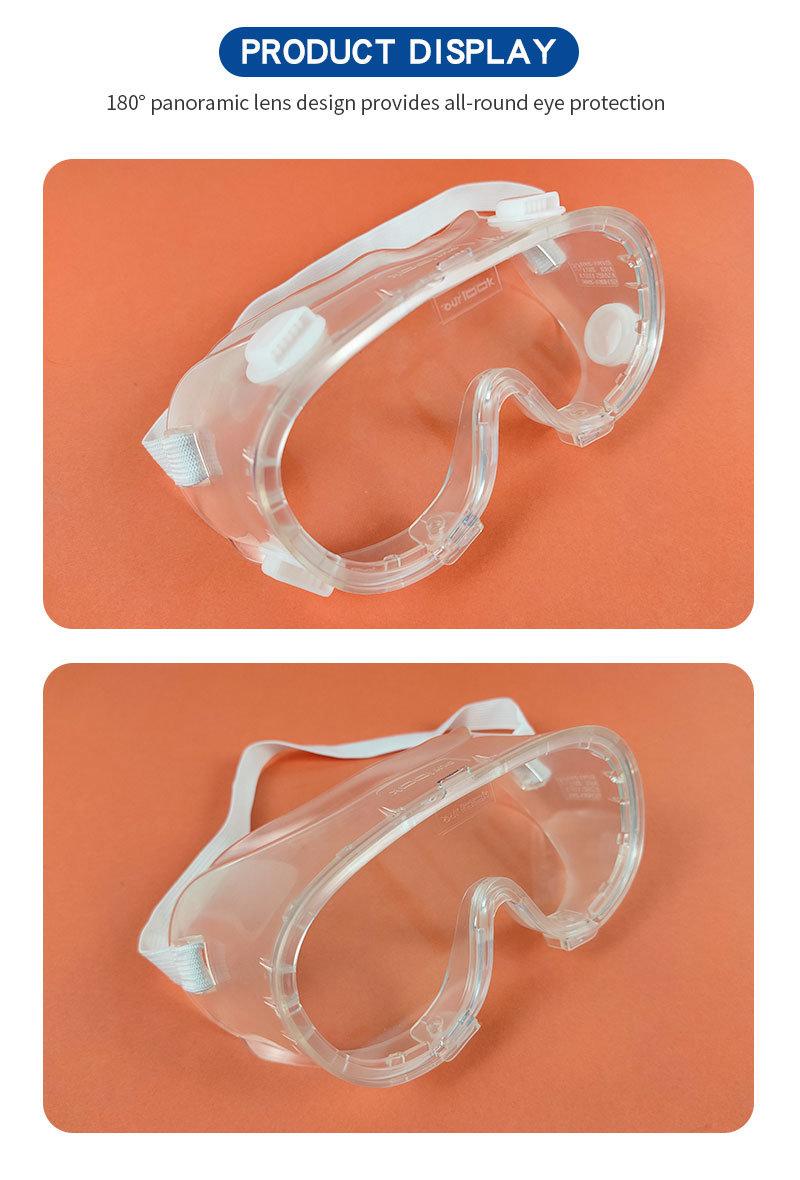 Disposable Lightweight Medical Goggles for Virus Protection