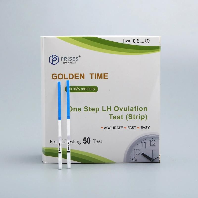 Medical Rapid One-Step Home Use Urine HCG Pregnancy Kit and Lh Ovulation Rapid Test Strip