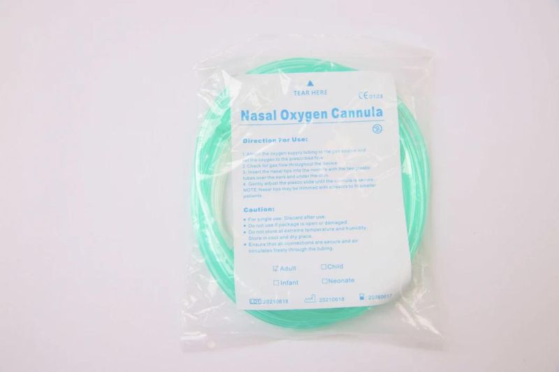 PVC Nasal Oxygen Cannula Various Type Nasal Oxygen Tube Wholesale