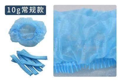 Bouffant Head Cover Clip Cap Disposable PP Non Woven Strip Clip Cap Mop Cap Nonwoven Cap Strip Cap Round Cap