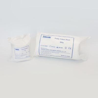 Medical Surgical Dressing 100% Cotton Absorbent Cotton Woll Roll