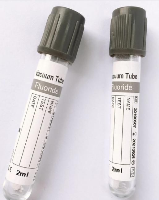 Disposable Vacuum Blood Collection Tube Glucose Tube with CE