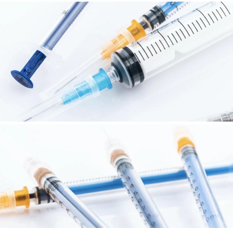 Best Price Plastic 3 Parts Sterile Disposable 1ml Syringe No Needle