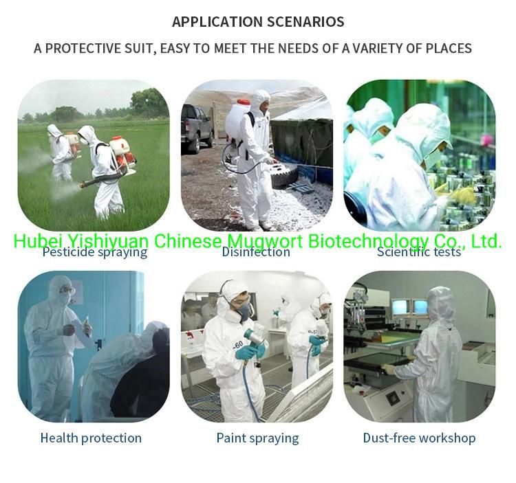 Disposable PE Isolation Gown Protective Clothing